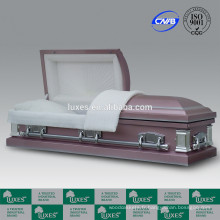 Fournisseur de cercueil LUXES US Style 18ga funéraires cercueil à vendre